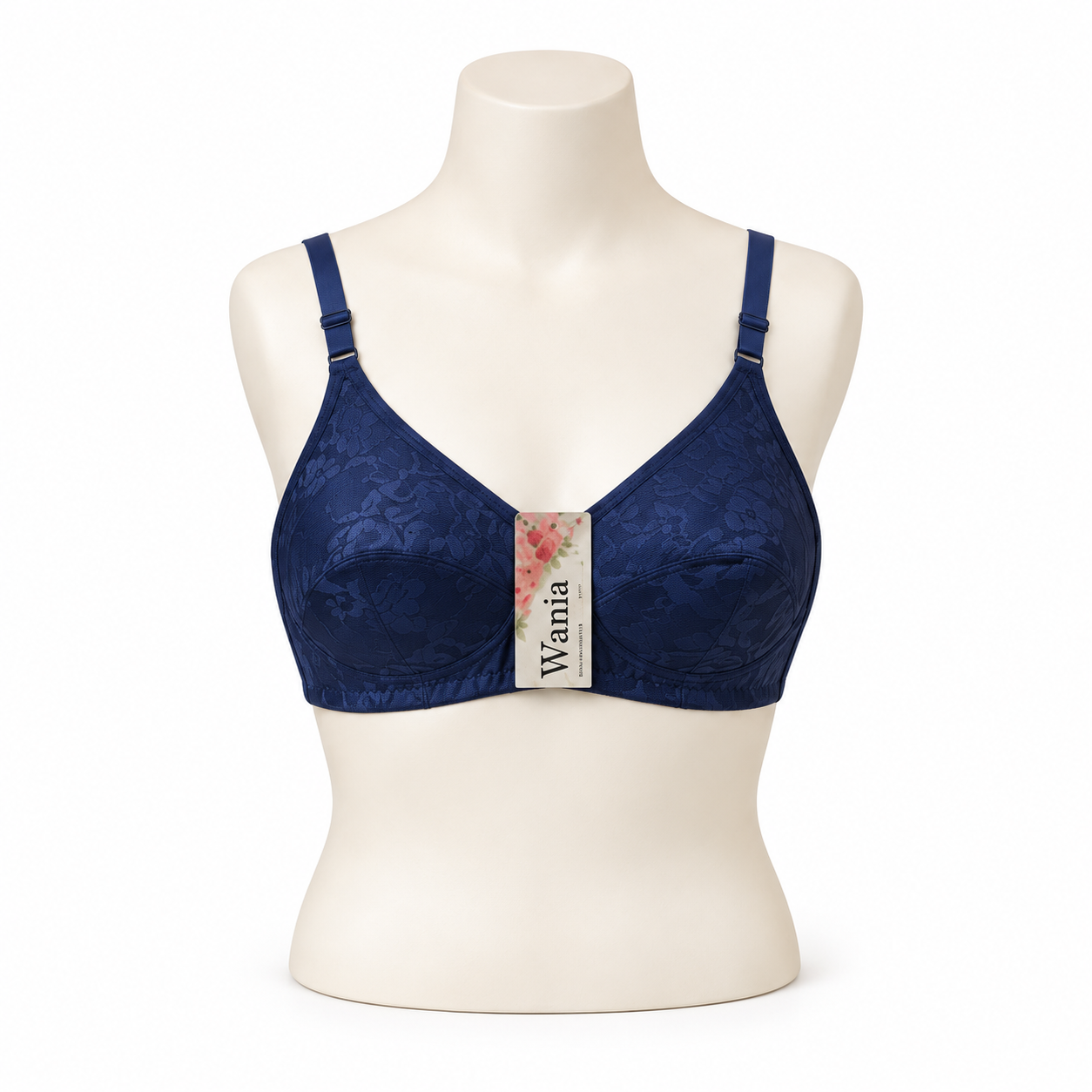 Wania Elegant Embossed Non-Padded Bra – Pack Of 4