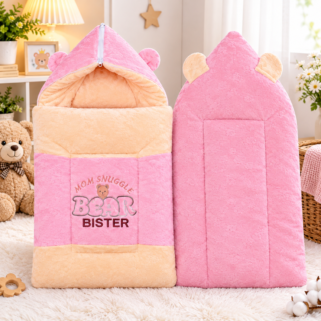 Baby Bear Bister Sleeping Bag / Swaddle Wrap