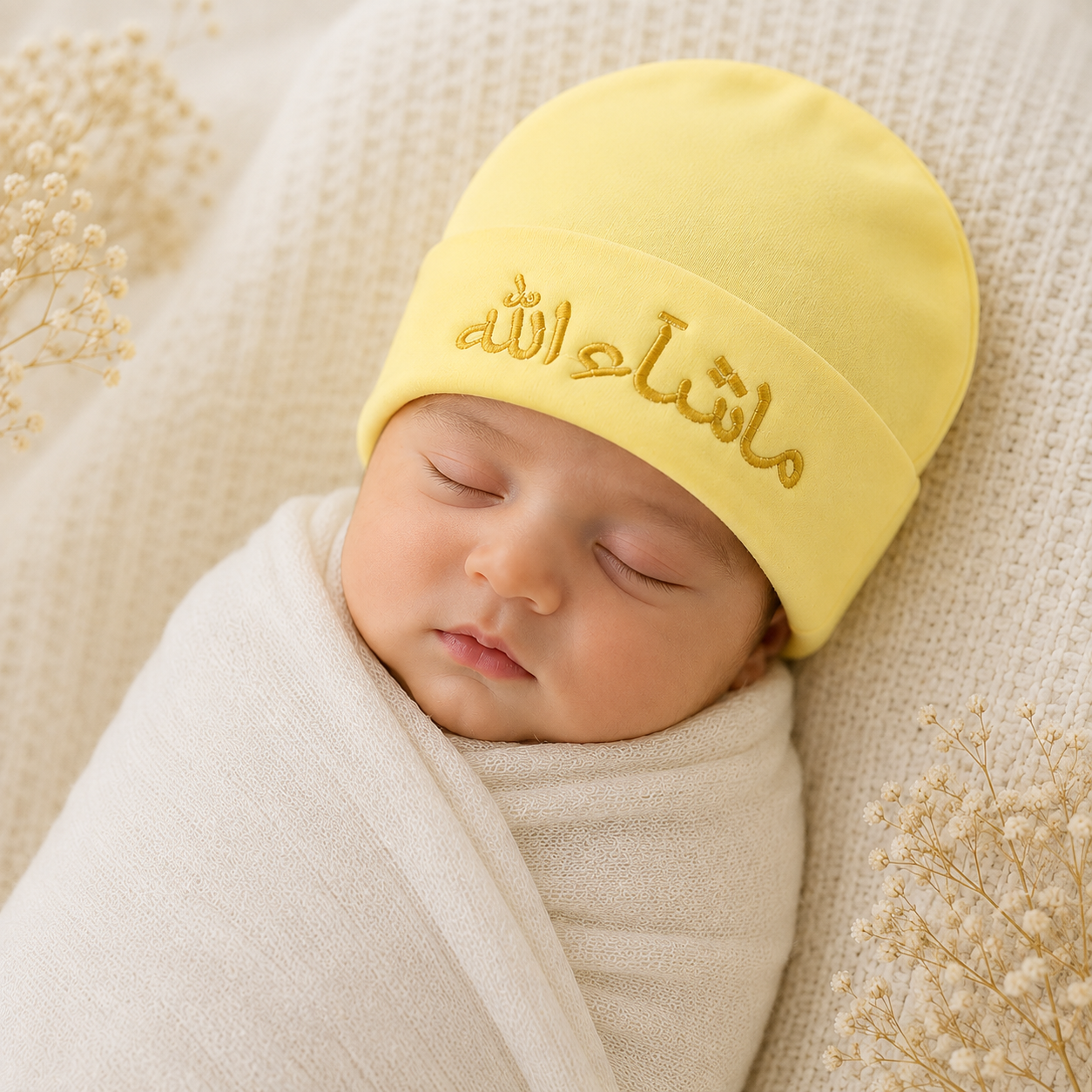 Mashallah Baby Cap for Cute babies , 6 pcs