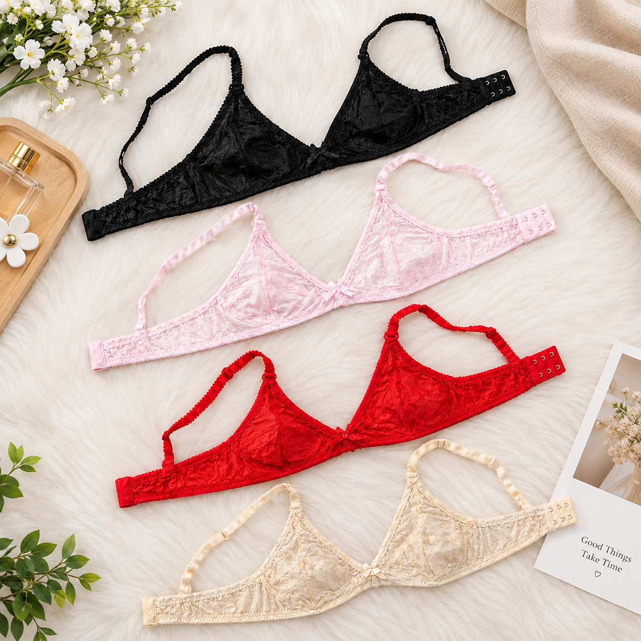 Loan Bra Pack Of 4 Different Colours