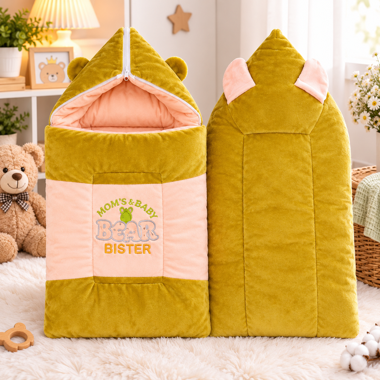 Baby Bear Bister Sleeping Bag / Swaddle Wrap