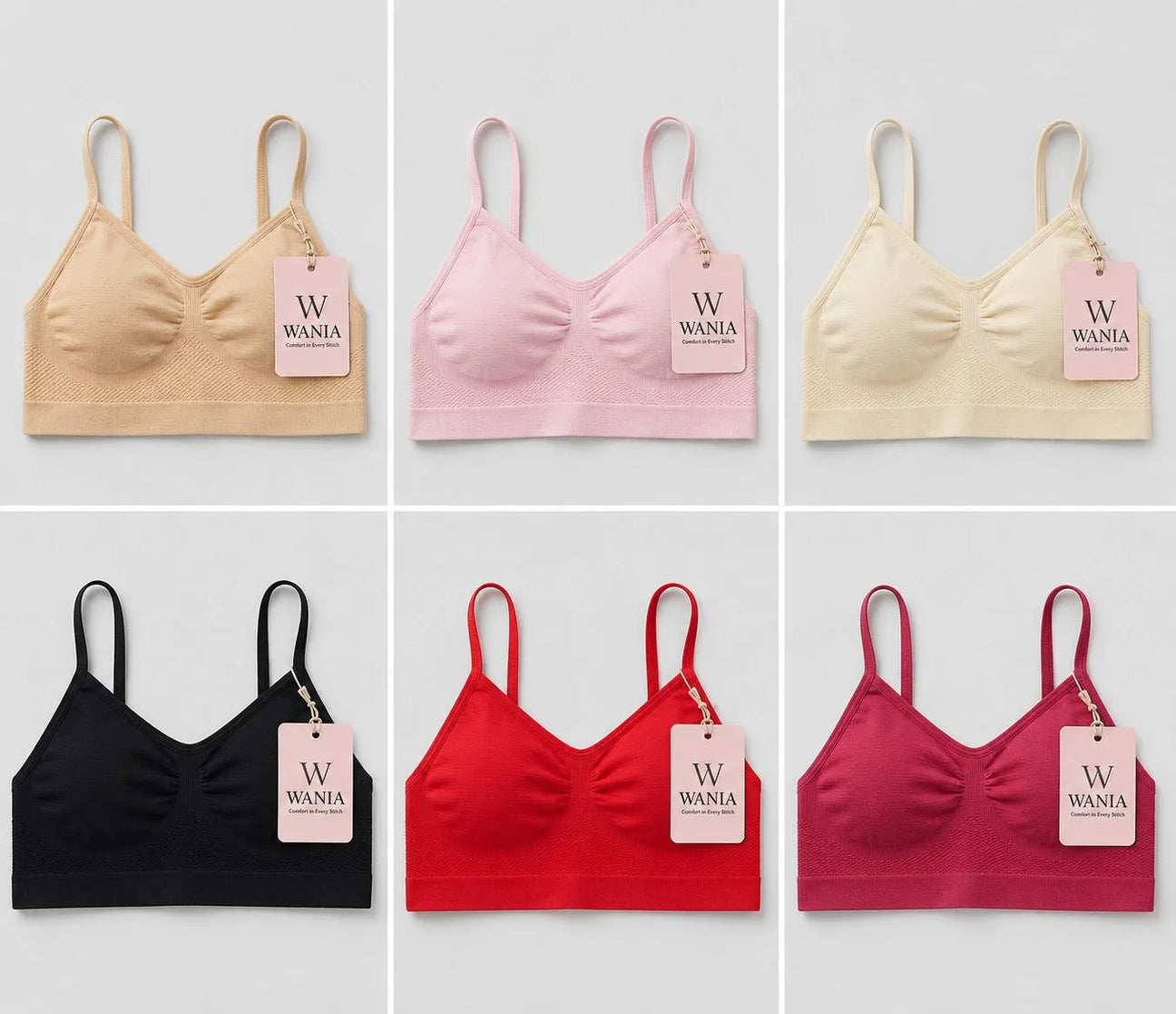 Seamless Stretchable Bralette Collection