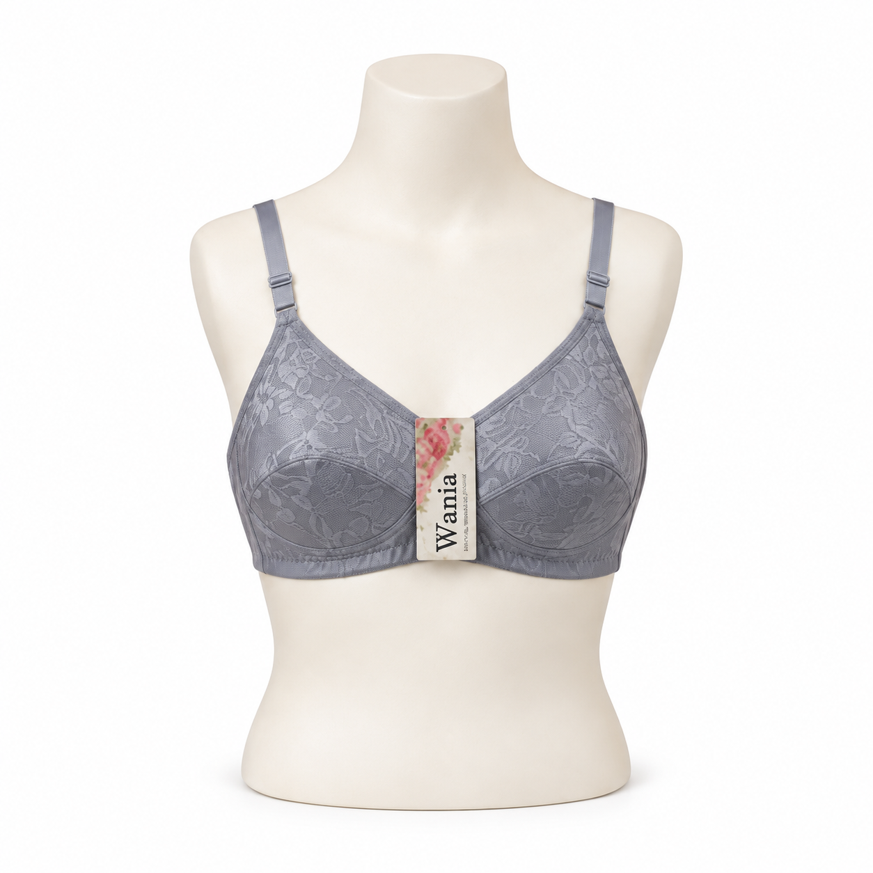 Wania Elegant Embossed Non-Padded Bra – Pack Of 4
