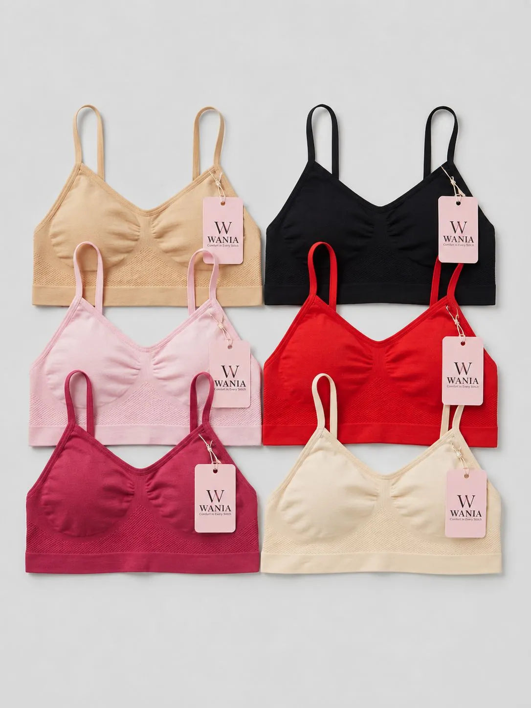 Seamless Stretchable Bralette Collection