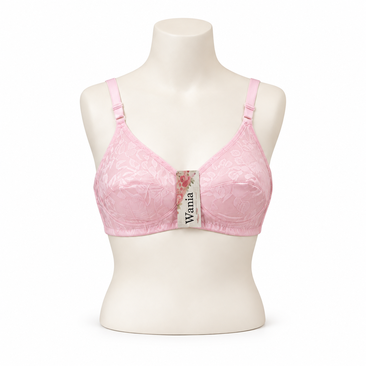 Wania Elegant Embossed Non-Padded Bra – Pack Of 4