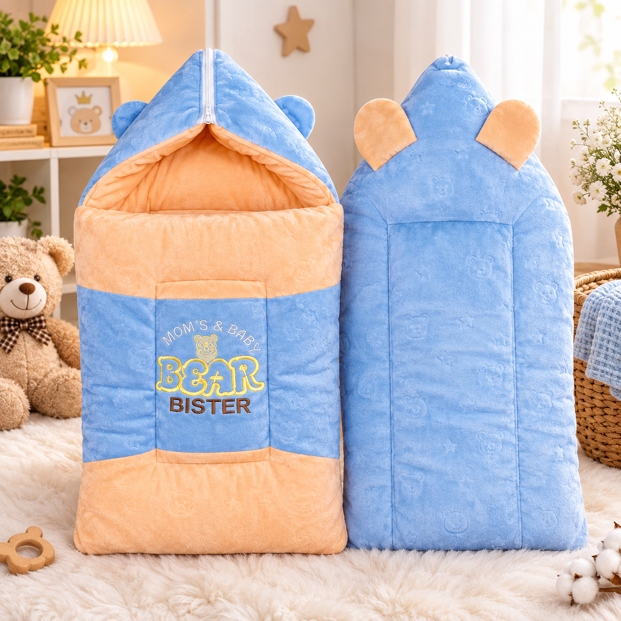 Baby Bear Bister Sleeping Bag / Swaddle Wrap