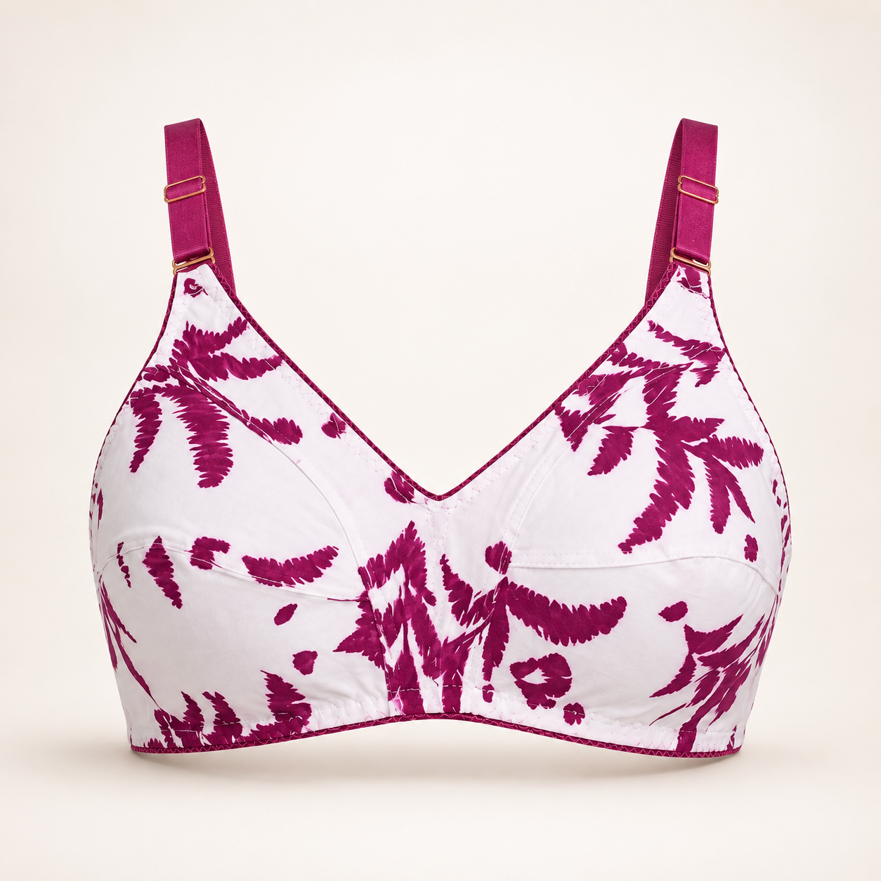 Wania Women’s Floral & Abstract Printed Daily Wear Cotton Bra Collection – Pack Of 5